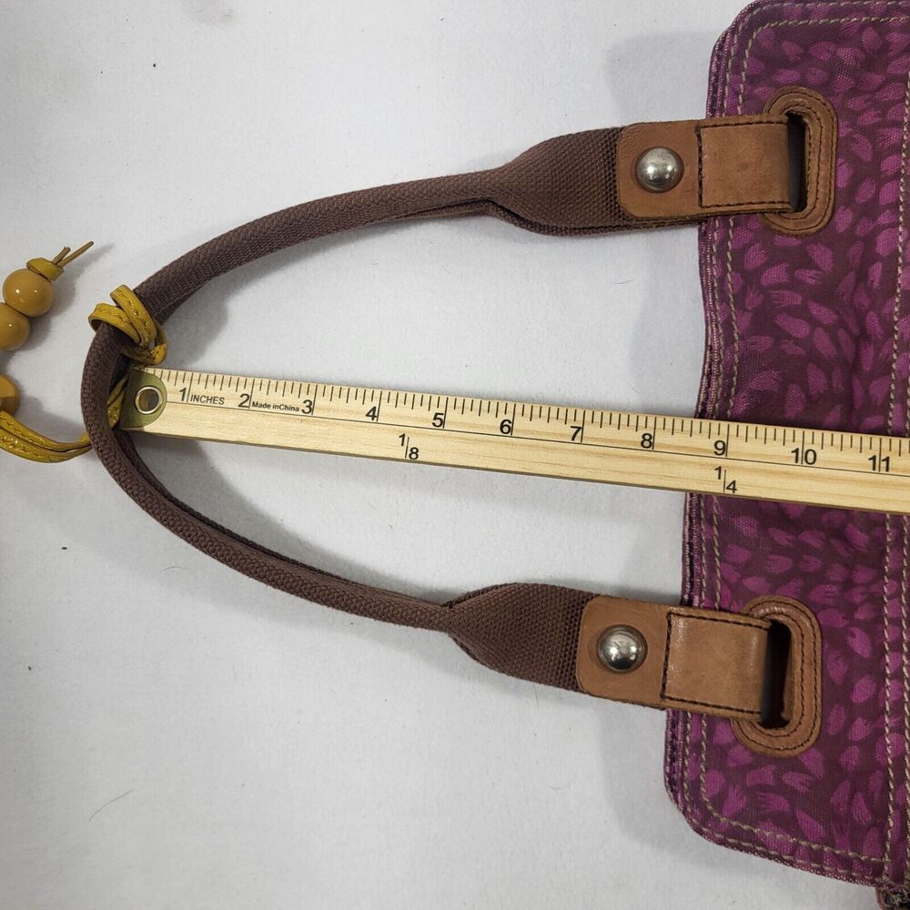 Fossil Multicolor Tree Nature Print Coated Canvas… - image 7